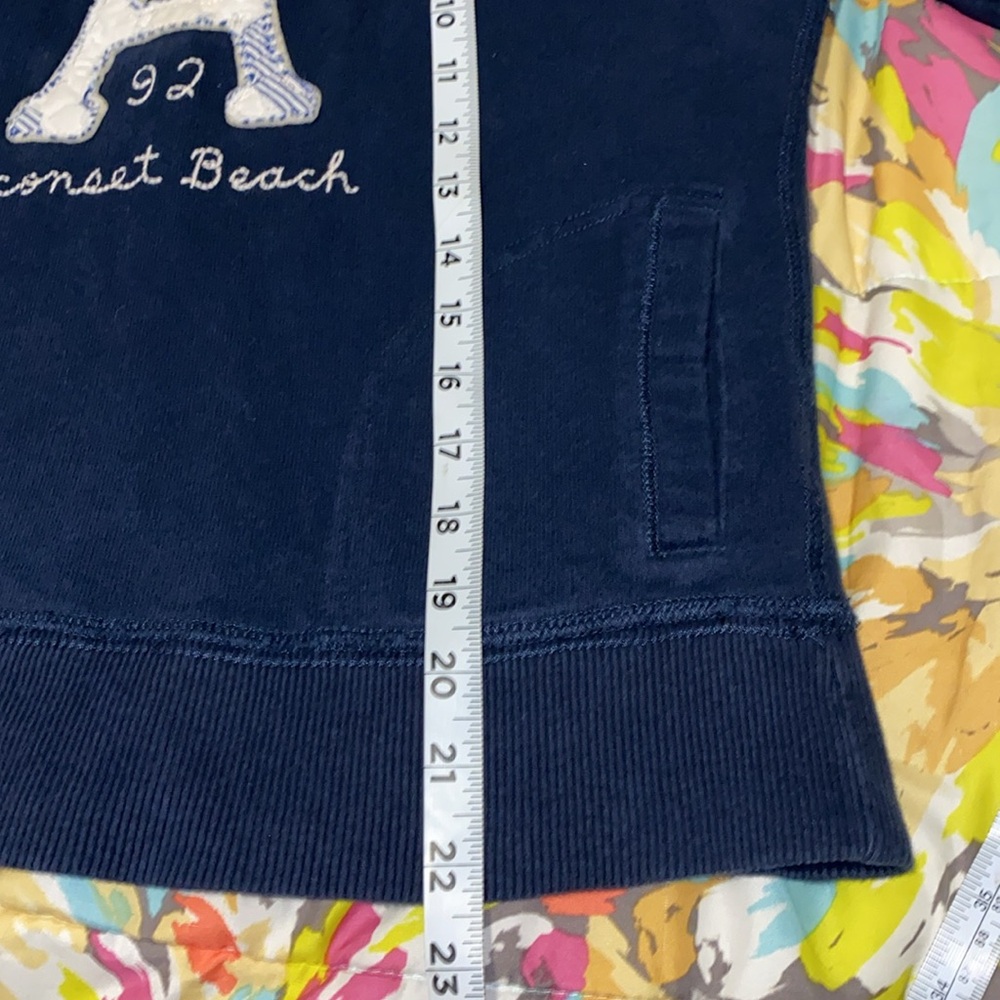 Abercrombie & Fitch Crop Hoodie Size Large - Picture 6 of 8